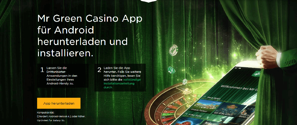 Mr Green Casino App